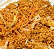 Soy Sauce Seafood Fried Noodles