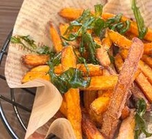 Truffle Caramel Sweet Potato Strips