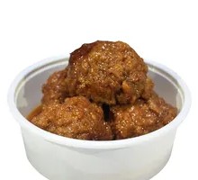 Braised Pork Meatballs with Salted Egg Yolk