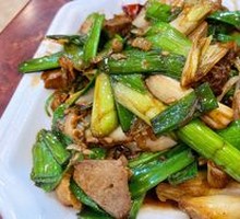 Stir-fried Lamb Offal with Garlic
