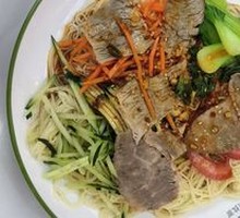 牛肉凉拌面