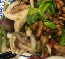 Scallion Stir-Fried Lamb