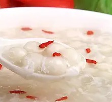Cooked Rice Wine Balls
