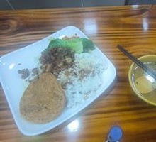 Braised Pork Rice with Tofu Skin