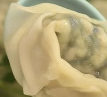 Oil渣 Meat Filled Vegetable Wontons