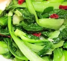 Garlic Stir-Fried Greens