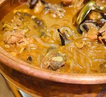 Stewed Chicken with Mushrooms