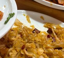 Shredded Pork with Sour Cabbage Noodles