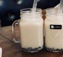 Freshly Ground Red Bean Hot Soy Milk