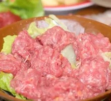 Handmade Beef Ball and Corn