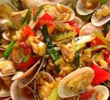 Stir-fried Clams