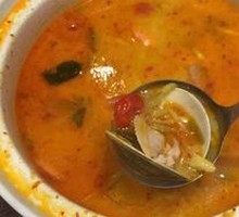Tom Yum Seafood Soup