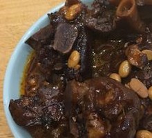 Pork Trotter and Egg Dish