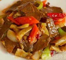 Stir-fried Lamb Liver with Garlic