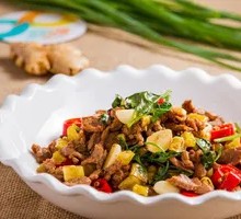 Wild Pepper Beef Baozi Rice