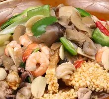 Three Delicacies Rice Noodles