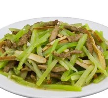 Stir-Fried Pork Shreds with Lettuce