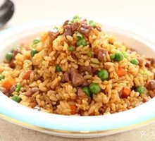 Beef Cubes Fried Rice