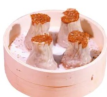 Egg Yolk and Pork Floss Dumpling