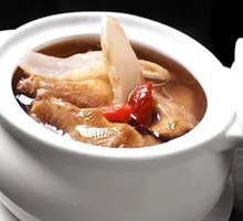Three Seven and Goji Chicken Soup