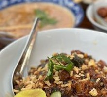 Preserved Egg Braised Pork Rice