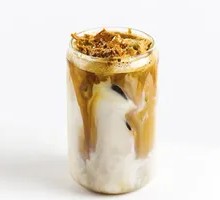 Crispy Caramel Coffee Latte