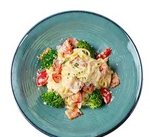 Bacon Cream Pasta