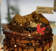 Chocolate Christmas Cake