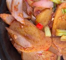 Spicy Potatoes in Dry Pot