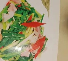 Stir-Fried Garlic with Salted Pork