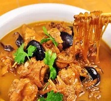 Chicken Stewed with Vermicelli