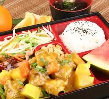 Curry Chicken and Potato Rice