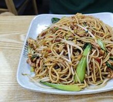 Egg and Pork Stir-Fried Noodles