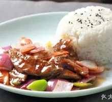 Stir-Fried Pork Liver Rice