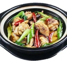 Stewed Chicken with Brown Sauce