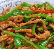 Green Pepper Shredded Pork