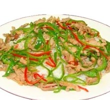 Green Pepper Tofu Dry Rice