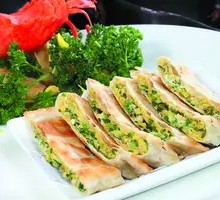 Double Egg Scallion Pancake