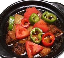 黄焖牛肉米饭