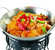 Spicy Pot-Braised Tofu with Leaves