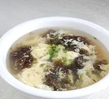 Seaweed and Egg Soup