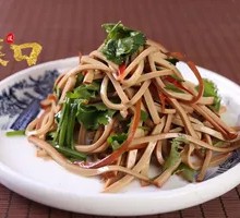 Spiced Egg Sheet Salad