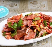 Cold-mixed pig's head meat
