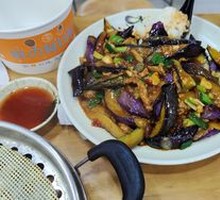 Fish-Flavored Eggplant Rice