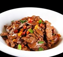 Stir-Fried Pork Liver Rice