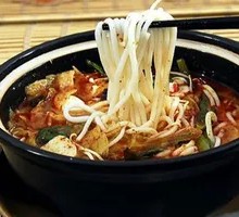 Corn Sausage and Golden Needle Mushroom Noodles