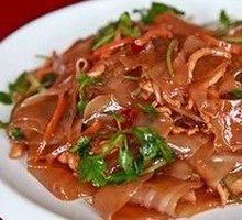 Glass Noodles with Shredded Pork