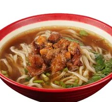 Beef tendon noodles