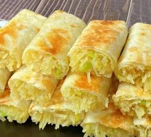 Potato丝 Egg Wrap