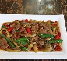 Stir-fried猪 Liver